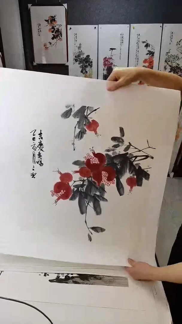 吉庆多福48*48cm