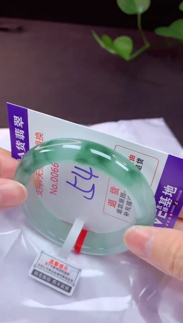 未镶嵌手镯翡翠54（7天无理由退换 ）