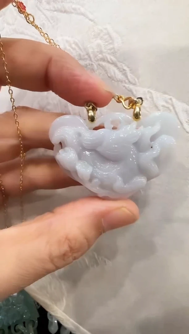 颈饰未镶嵌翡翠国风