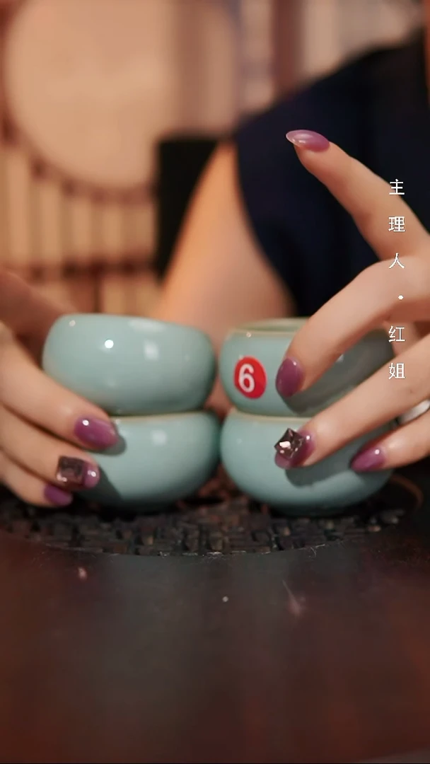 瓷片原产地原矿釉汝瓷微瑕