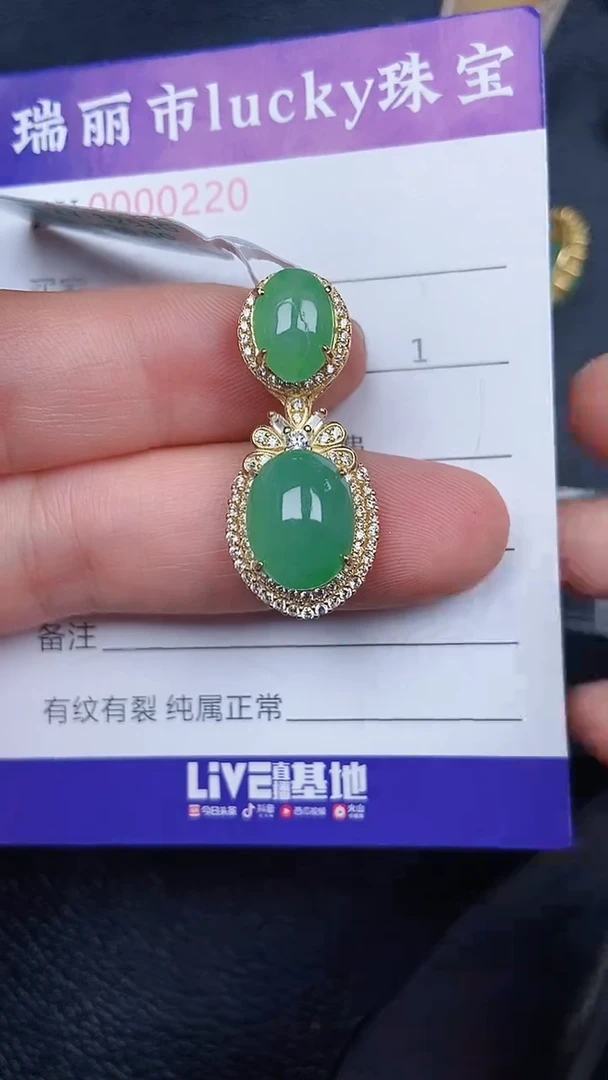 颈饰未镶嵌翡翠0220