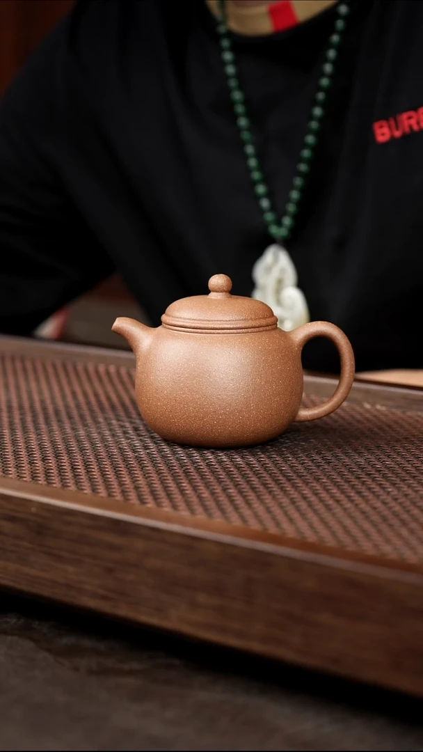 茶壶紫砂青降坡小匏尊