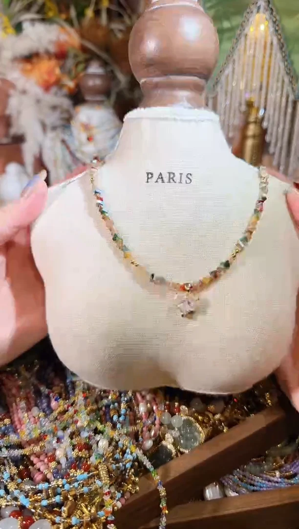 项链未镶嵌尖晶石100