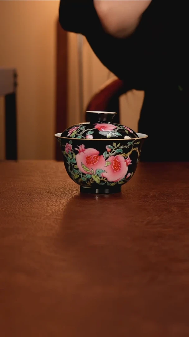 景德镇瓷器，青花瓷手绘茶具~