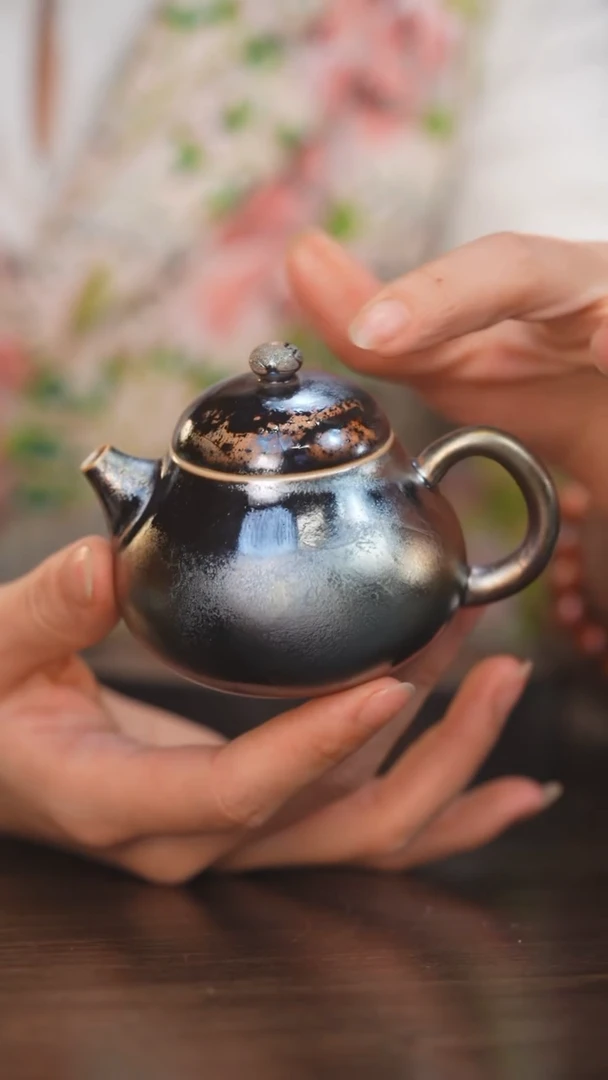 【闪购商品】杯89柴房陶瓷丨窑宝梨壶