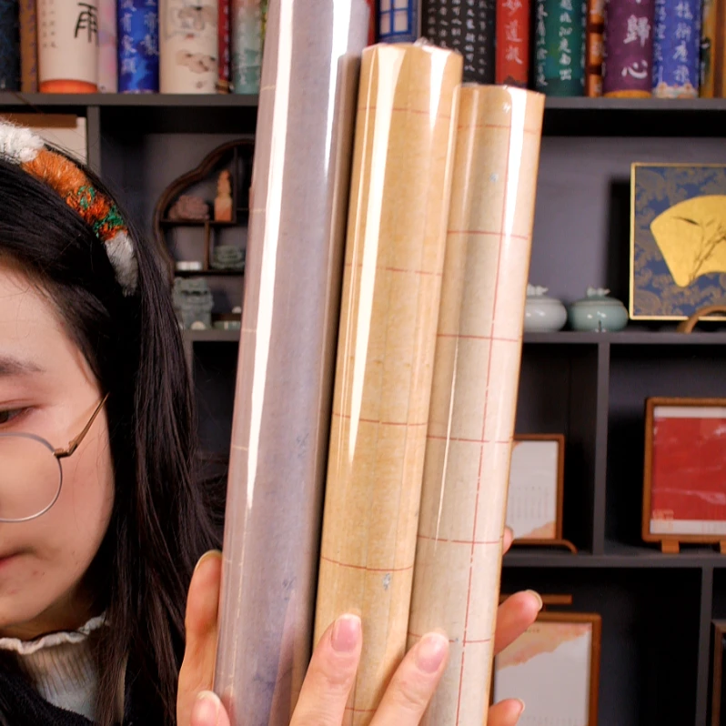 做旧仿古国展四尺对开 每卷5张