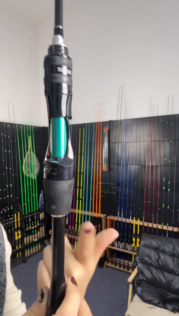 2.1m碳素A卡绿2.1米UL直柄（瑕疵尾货竿，没有售后，介意勿拍）