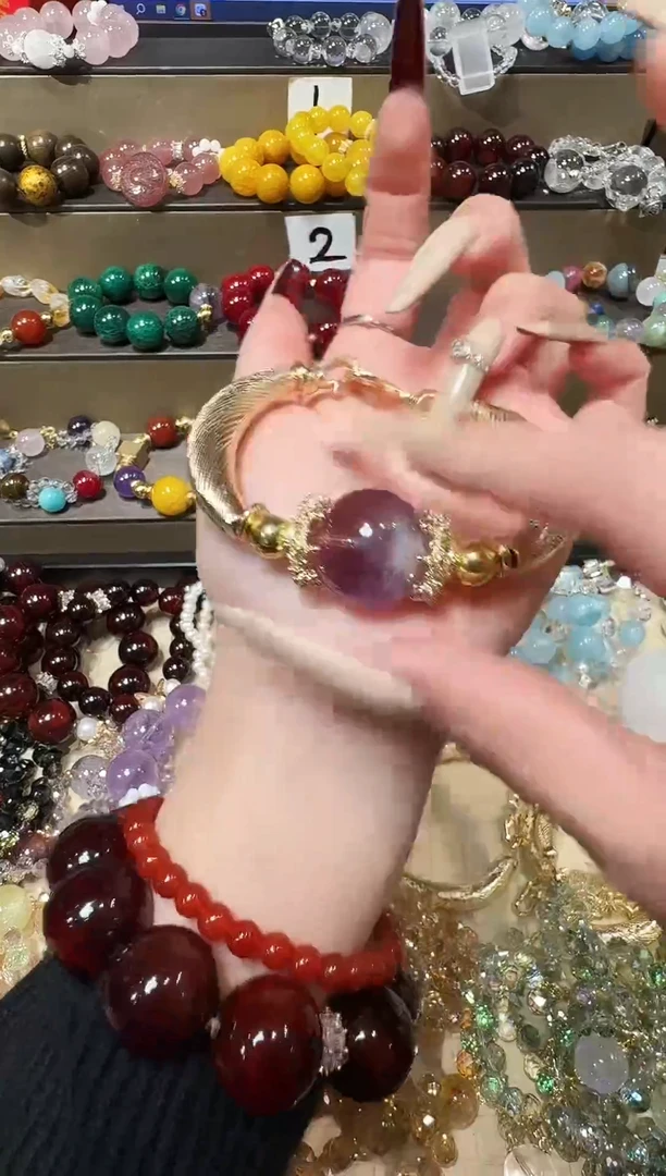 未镶嵌手串水晶多样发一