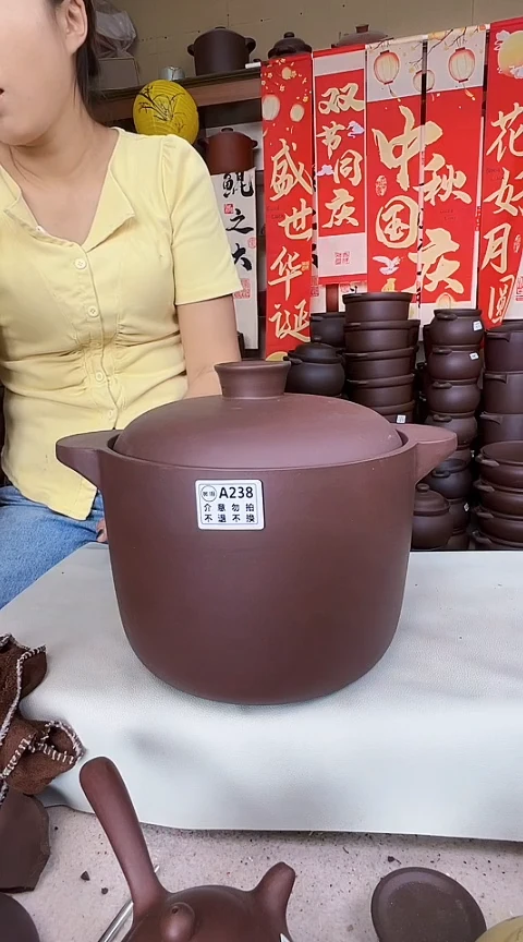 宜兴紫砂微瑕6升直筒A238
