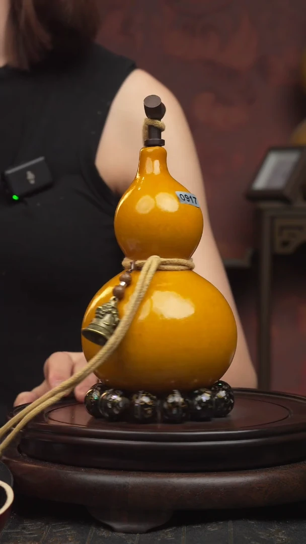 918大漆酒葫芦一物一拍