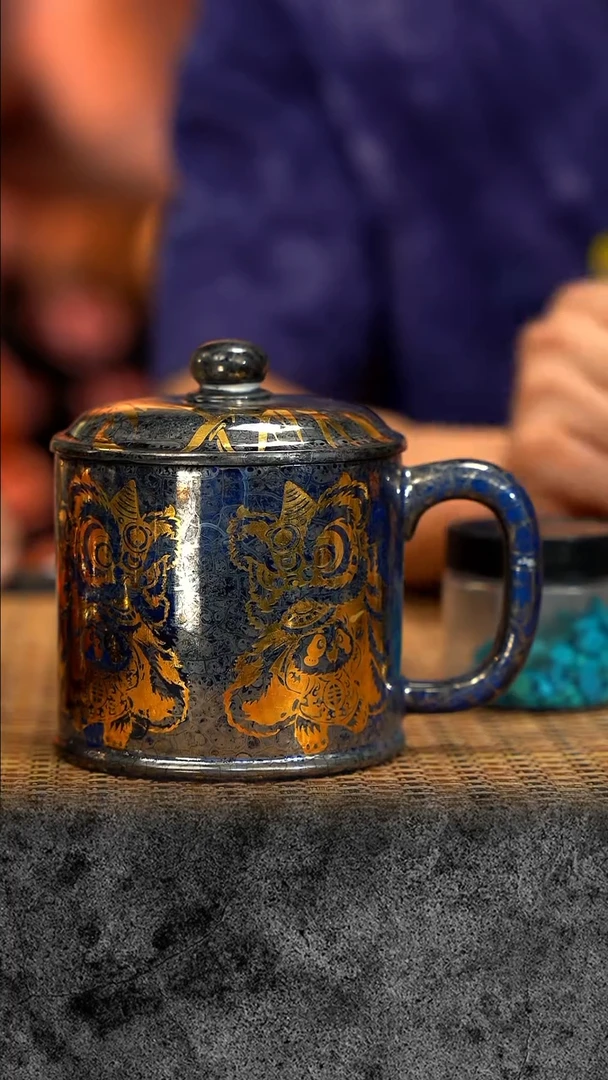 紫砂 宜兴紫砂 QCT  盖杯