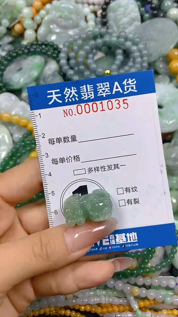 翡翠未镶嵌颈饰闪购0001035