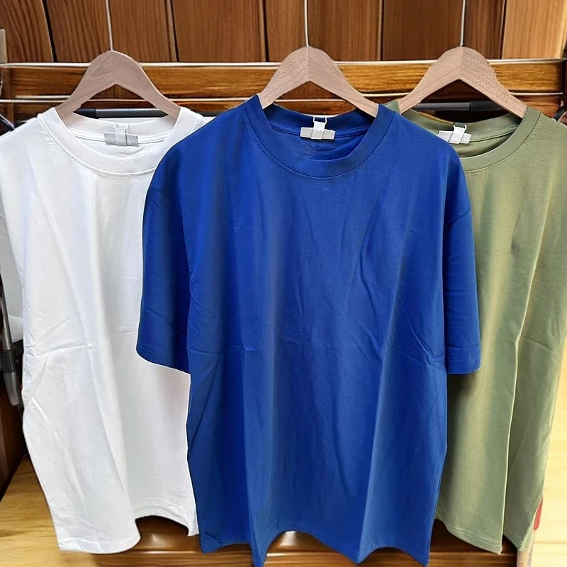大logo圆领休闲简约百搭男装T恤