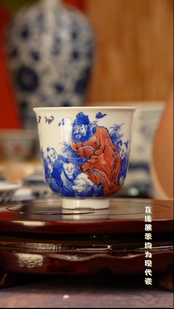 景德镇手工手绘陶瓷杯