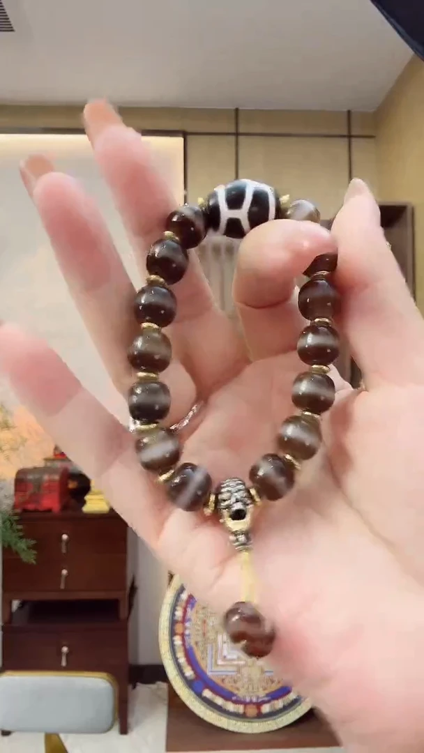 【闪购商品】玛瑙/玉髓手串未镶嵌一线手串