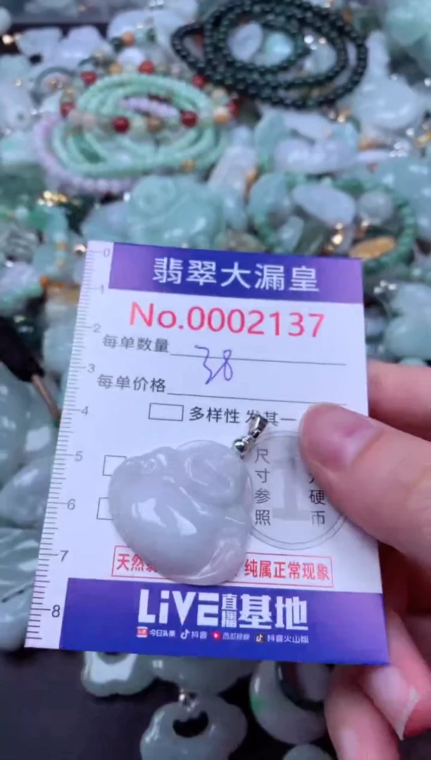 吊坠(不含链)未镶嵌翡翠2137
