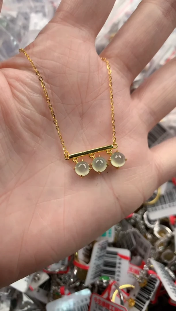 银S925镶嵌戒指翡翠3333----8