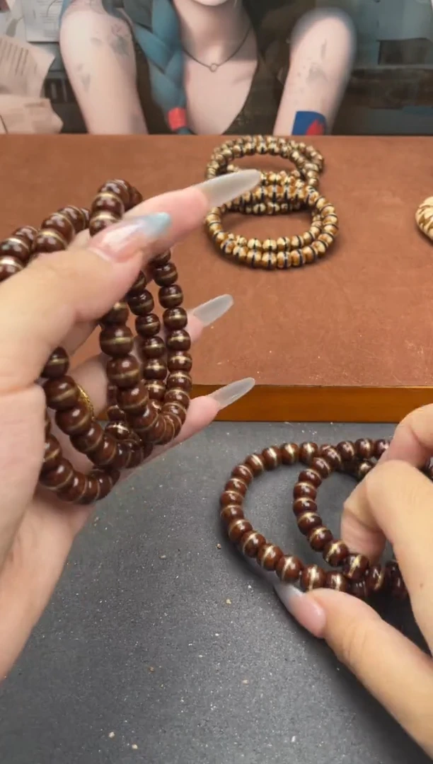 紫金鼠吊坠8号手串