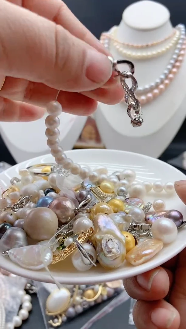 【闪购商品】淡水珍珠颈饰未镶嵌1