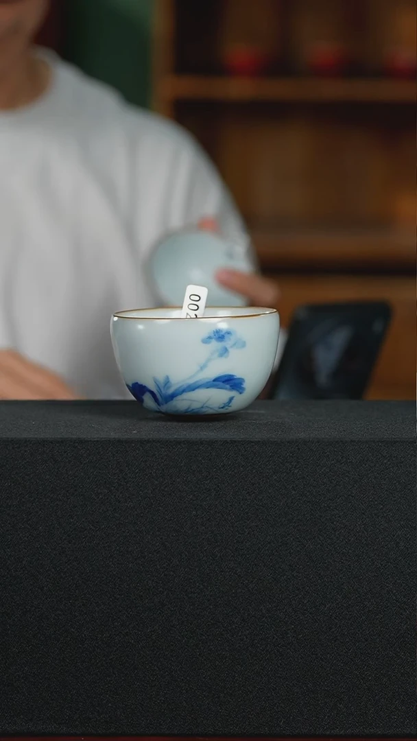 润翠堂汝瓷不倒杯002