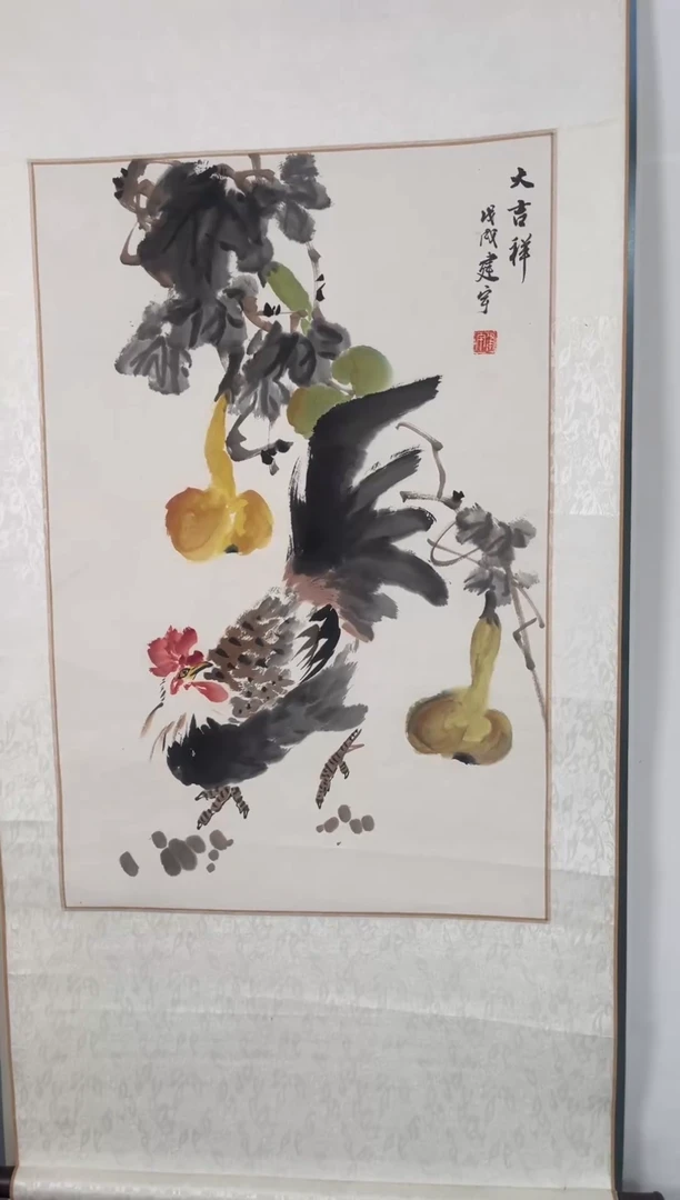 国画国画山水花鸟作品