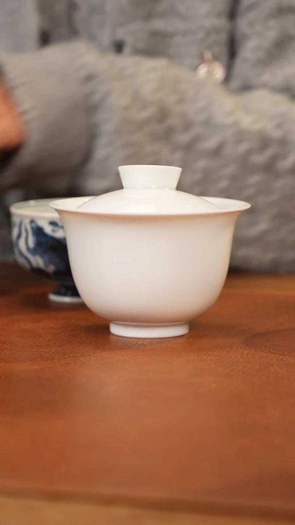 【闪购商品】杯景德镇元宝盖碗