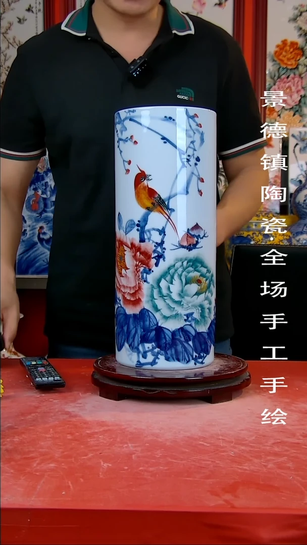 摆件景德镇陶瓷 手工手绘9