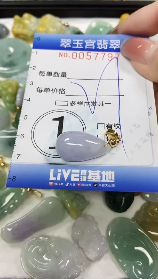 【闪购商品】翡翠颈饰未镶嵌闪购商品0057797