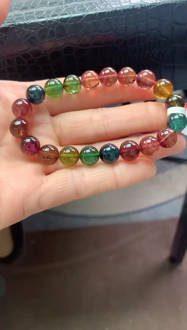 【闪购商品】碧玺手串未镶嵌多样性发一条