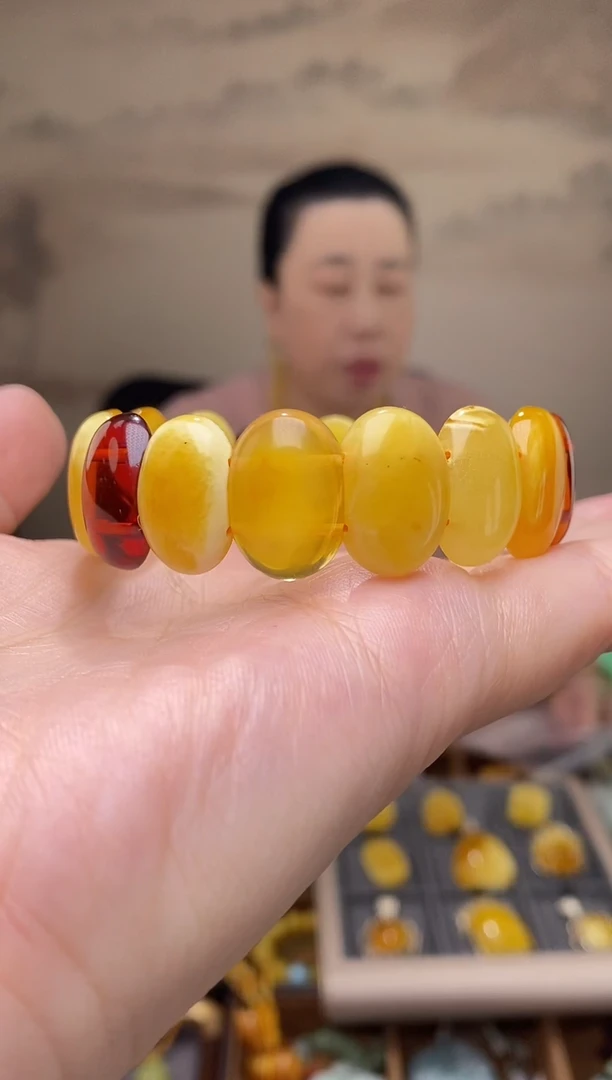 手链蜜蜡未镶嵌G14239