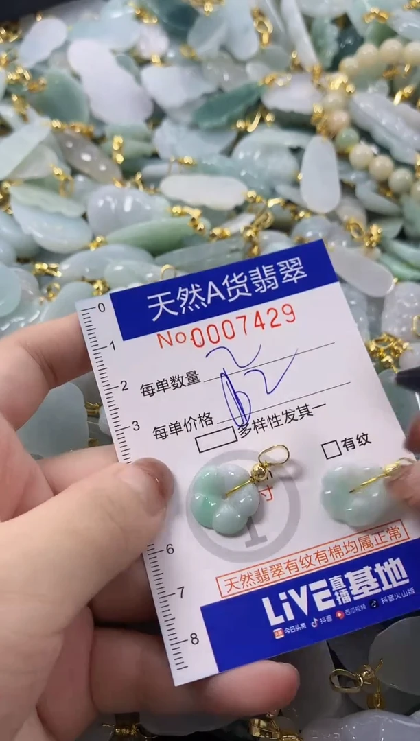 颈饰未镶嵌翡翠天然A货翡翠