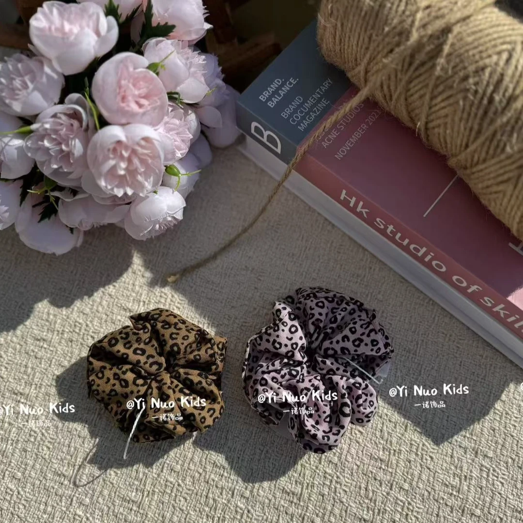 【豹纹点点发圈 A49 - A50】甜美风日韩欧若精灵风头饰