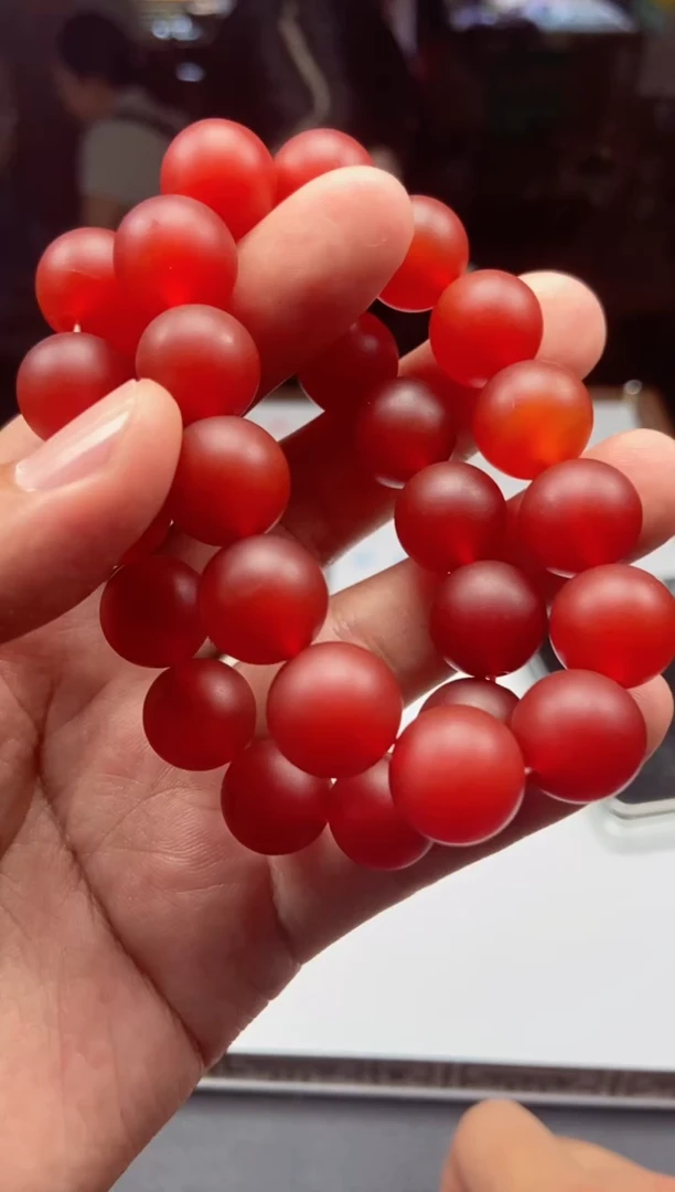 南红玛瑙未镶嵌颈饰天然南红多样性发其一