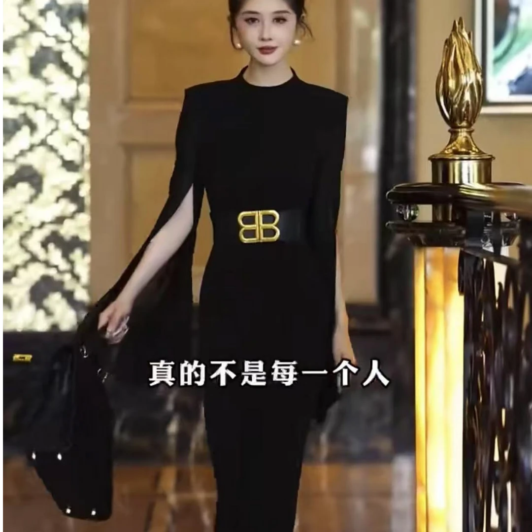 洋气显瘦欧美气质女神范连体裤2025年夏季新款高腰垂感阔腿裤长裤