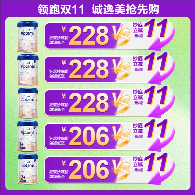 2张券都能用！【抢！消费券+有积分有贴贴】德版奶粉全营养配方奶粉