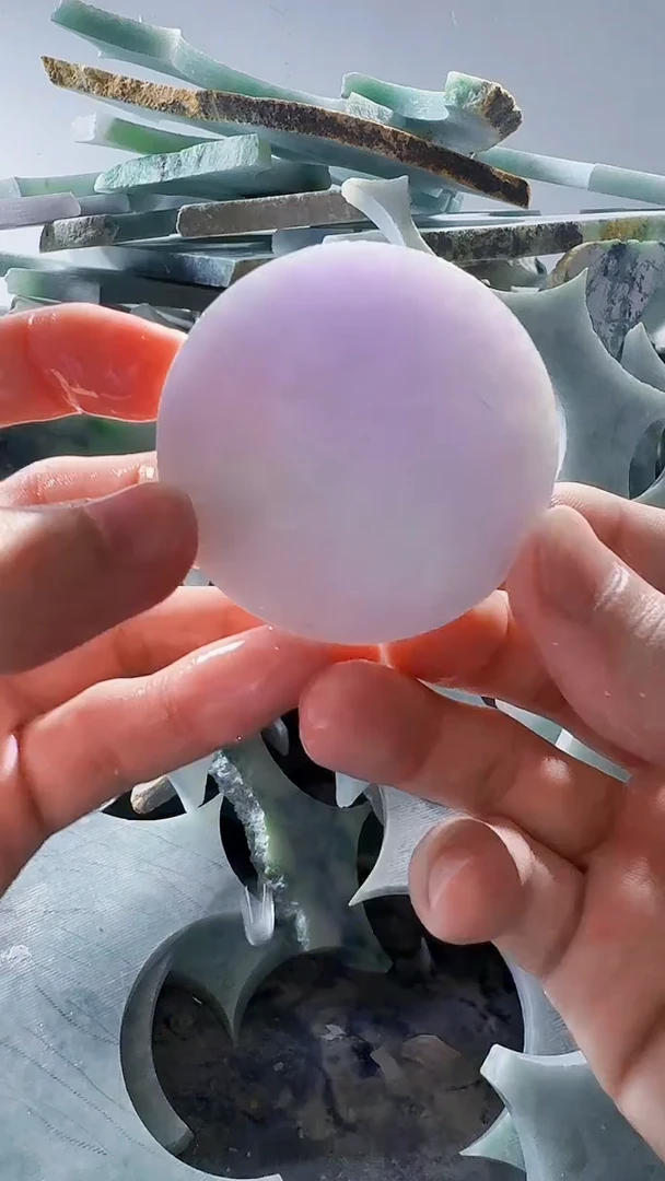裸石翡翠缅甸翡翠A货文672