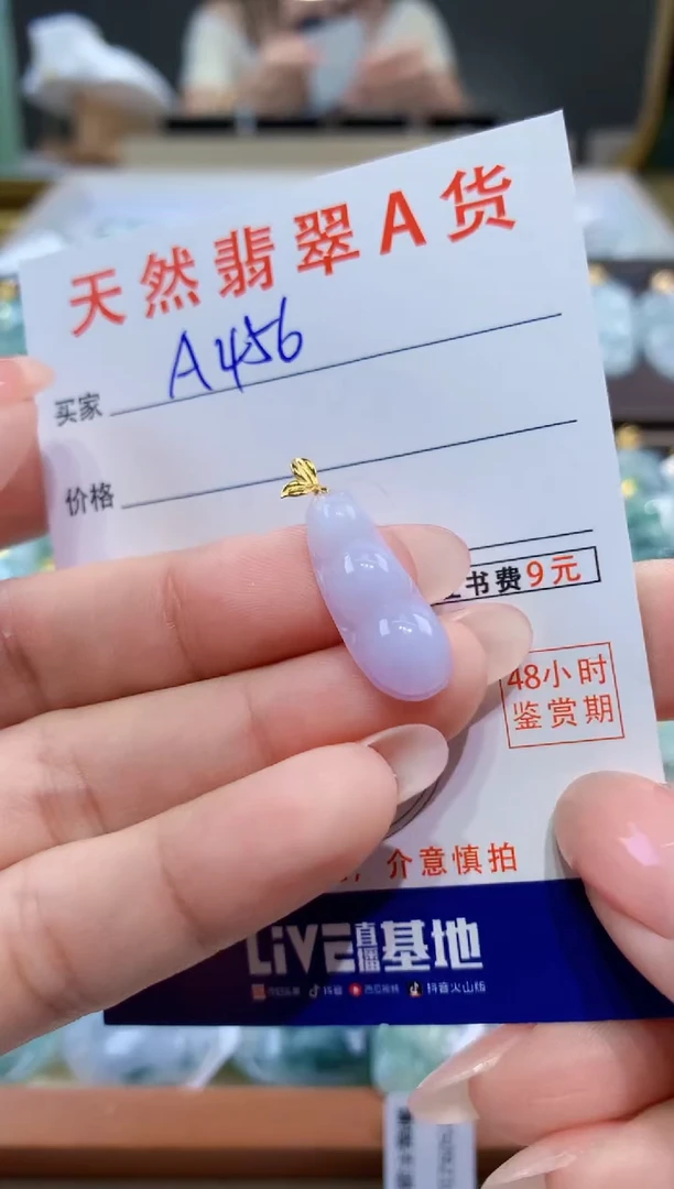 颈饰未镶嵌翡翠天然翡翠A货挂件