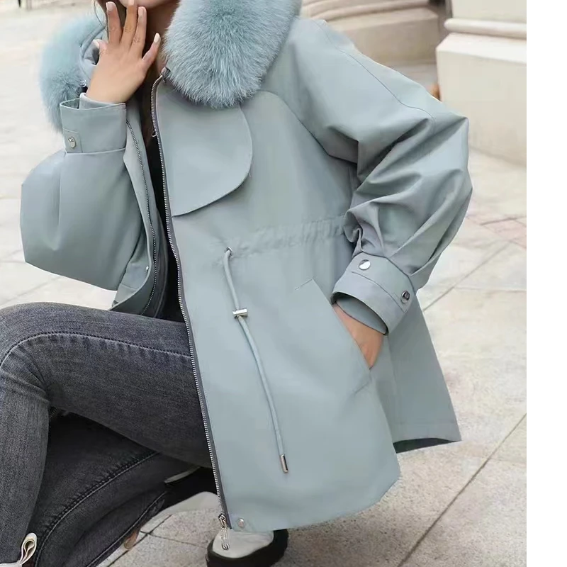 派克服嵌线装饰不褪色韩版女士