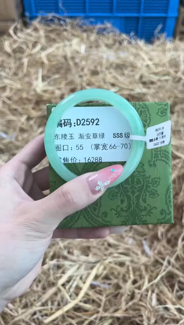 未镶嵌手镯石英质玉D2592