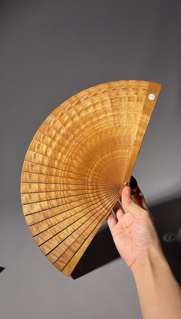 其他楠木（金丝楠）邦**邦913号21cm小叶桢楠扇子