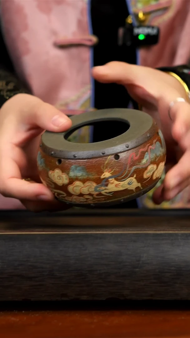 【闪购商品】紫砂茶壶敦煌九色鹿温茶炉