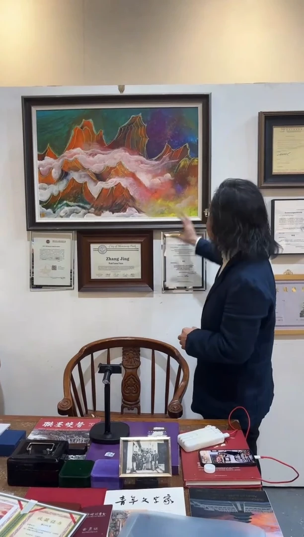 油画 悲鸿艺术/张敬/国画