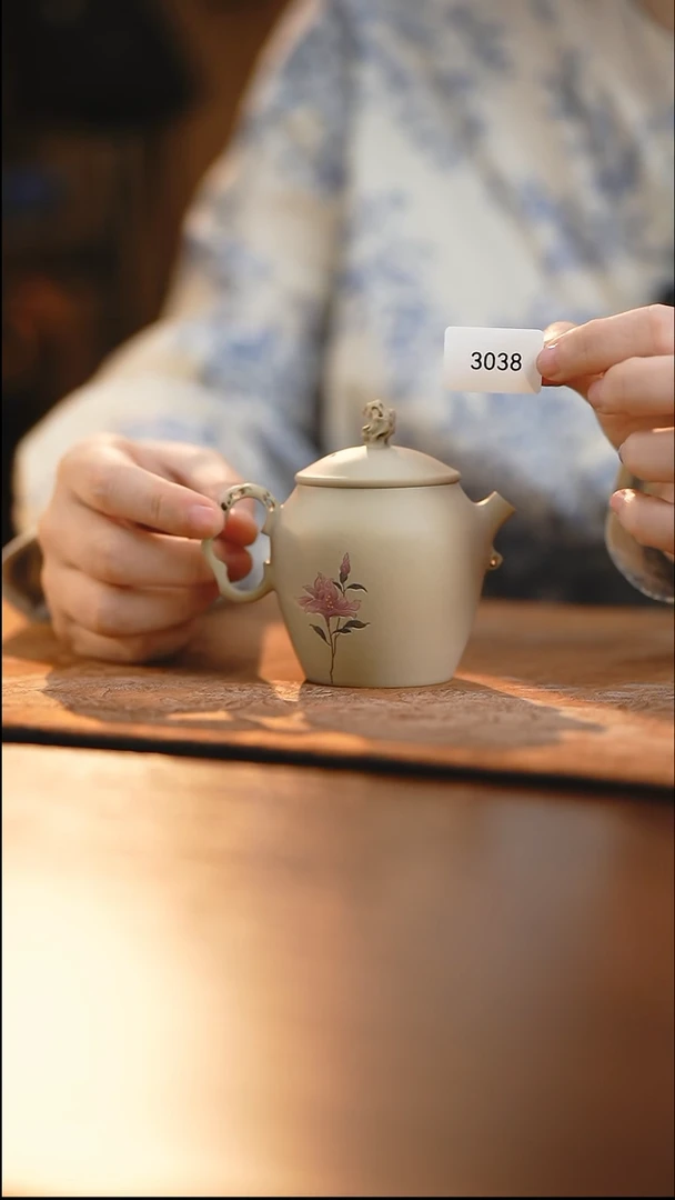 雲梦茶器紫陶茶壶3038