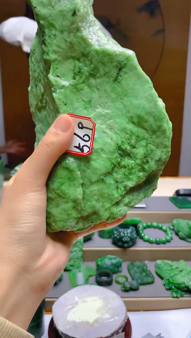 【闪购商品】和田玉（碧玉）珠宝半成品未镶嵌1