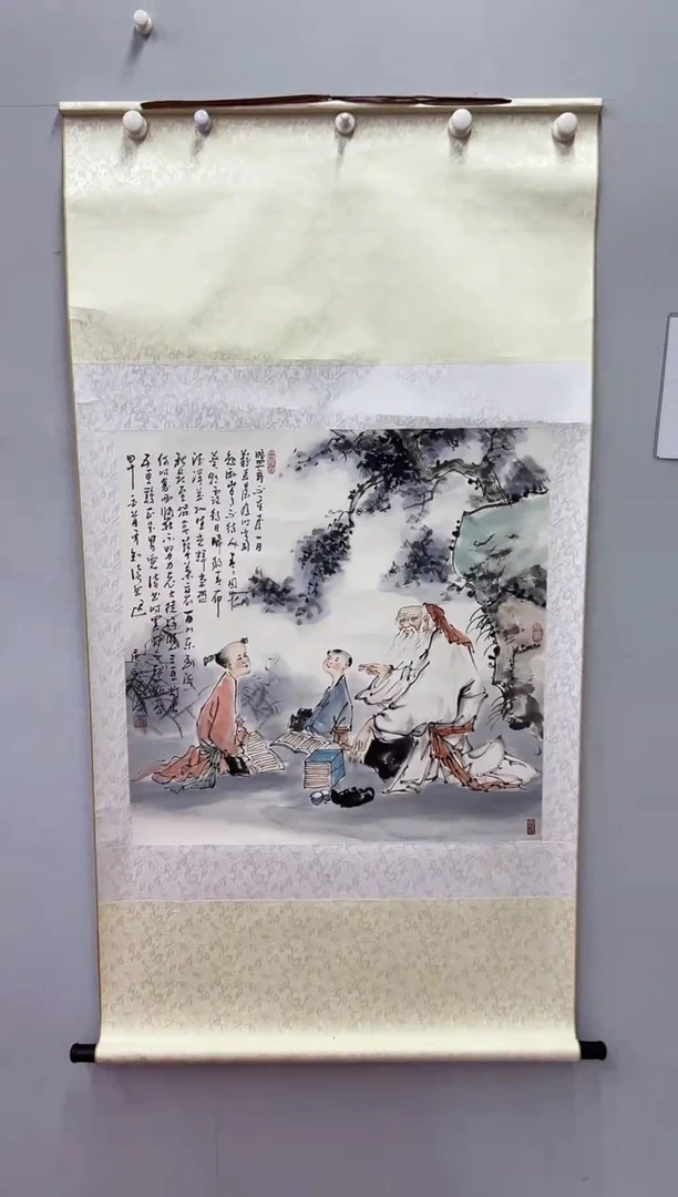 【闪购商品】绘画陈发源-4平尺-国画作品 红