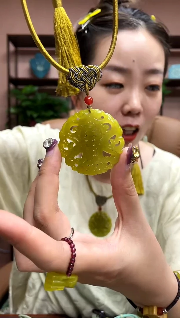 岫玉未镶嵌吊坠多样性发货其中发一