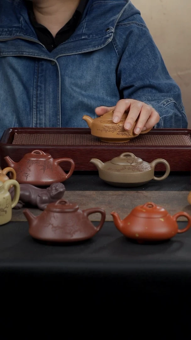 茶壶紫砂二*汉君全手工紫砂壶