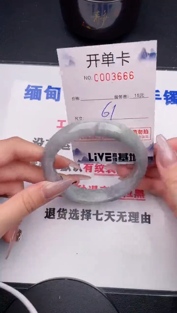 未镶嵌手镯翡翠66