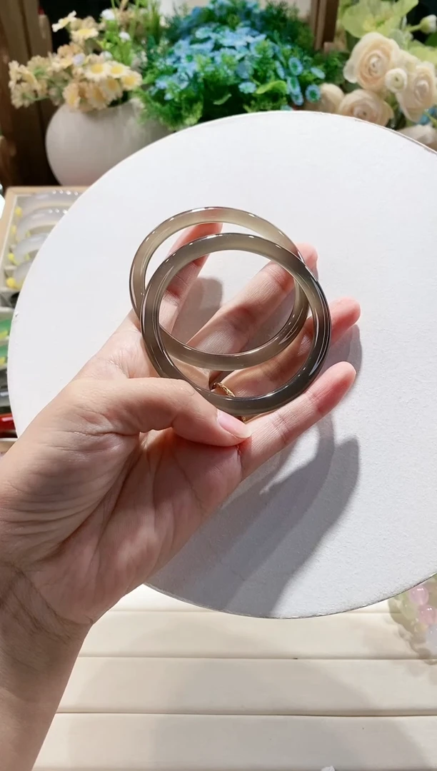 玛瑙/玉髓手镯未镶嵌70-57.4