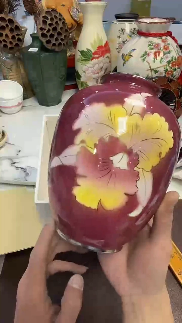 茶周边957七宝烧花器